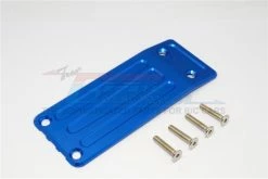 GPM Racing TXM331F-B | GPM Blue Aluminium X-Maxx Front Skid Plate W/ Hardware
