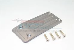 GPM Racing TXM331F-GS | GPM Grey Silver Aluminium Front Skid Plate