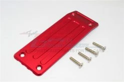 GPM Racing TXM331R-R | GPM Red Aluminium Rear Skid Plate