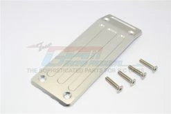 GPM Racing TXM331R-S | GPM Silver Aluminium Rear Skid Plate