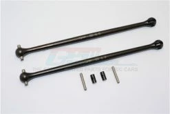 GPM Racing TXM8116S-BK | GPM Hardened Steel Driveshafts 2Pcs W/ Hardware