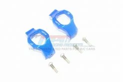 GPM Racing TXMS019-B | GPM Blue Aluminium Maxx 4S Left & Right Front Hub Carriers 2Pcs