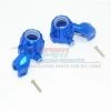 GPM Racing TXMS021-B | GPM Blue Aluminium Maxx 4S Left & Right Front Steering Hubs 2Pcs