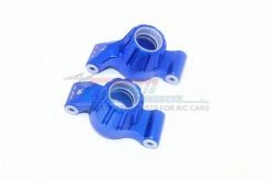 GPM Racing TXMS022-B | GPM Blue Aluminium Maxx 4S Rear Hub Carriers 2Pcs