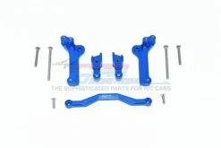 GPM Racing TXMS030-B | GPM Blue Aluminium Rear Shock Tower Set