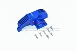 GPM Racing TXMS038GC-B | GPM Blue Aluminium Maxx 4S Gear Cover