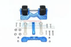 GPM Racing TXMS040R-B | GPM Blue Aluminum Complete Adjustable Rear Wheelie Bar W/ Hardware
