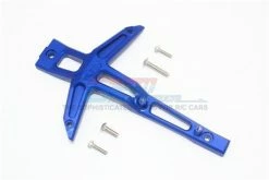 GPM Racing TXMS048C-B | GPM Blue Aluminium Maxx 4S Front Chassis Brace