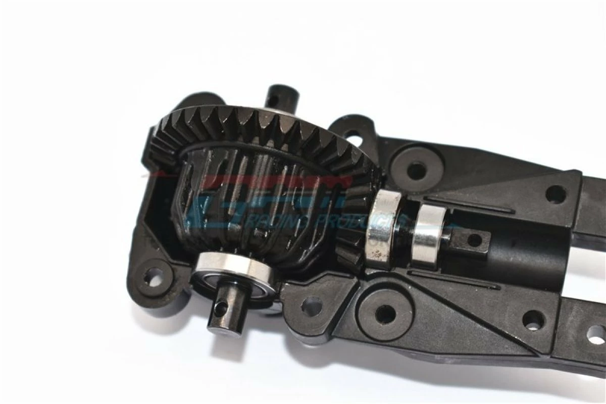 GPM Racing TXMS1200FS-BK | GPM Hardened Steel Maxx 4S Straight Cut Front Differential Gear Set - Image 2