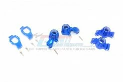 GPM Racing TXMS192122-B | GPM Blue Aluminium Maxx 4S Complete Hub Set W/ Hardware