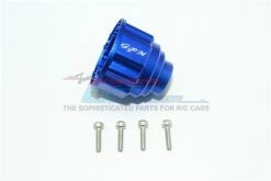 GPM Racing UDR011-B | GPM Blue Aluminium Front/Centre Differential Case W/ Hardware