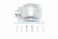 GPM Racing UDR012A-S | GPM Silver Aluminium Front Gearbox Cover