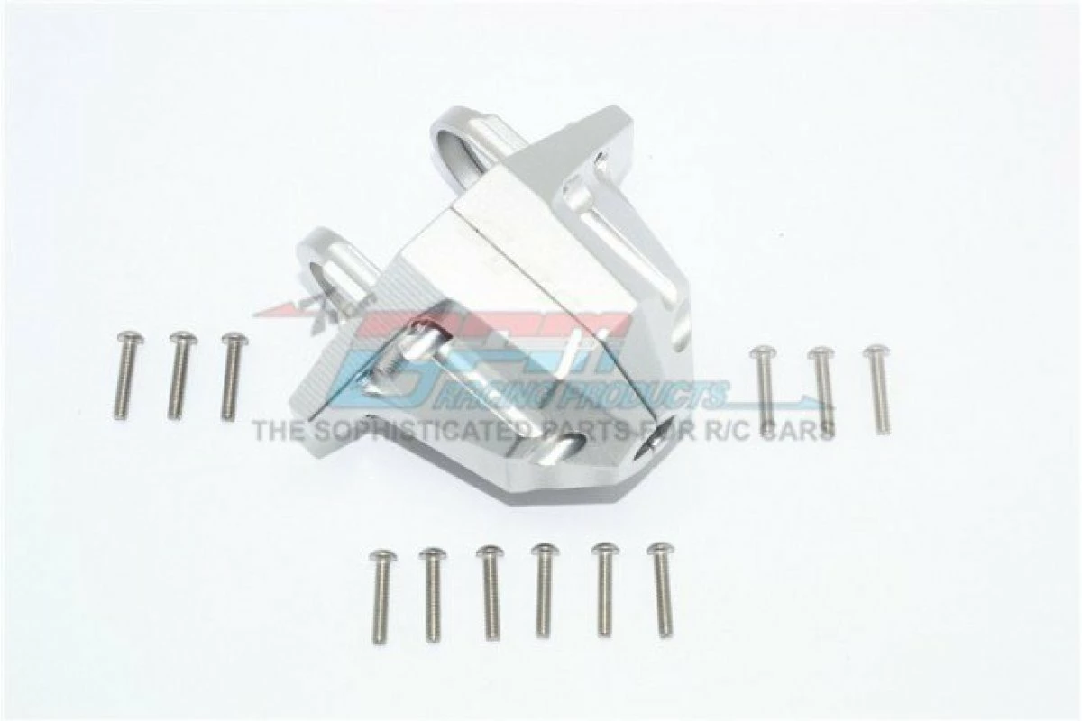 GPM Racing UDR013A-S | GPM UDR Silver Aluminium Rear Left & Right Differential Axle Carrier Set - Image 2