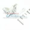 GPM Racing UDR018-S | GPM Silver Aluminium Motor Mount W/ Heat Sink Fins 2Pcs