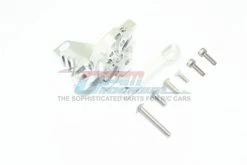 GPM Racing UDR018-S | GPM Silver Aluminium Motor Mount W/ Heat Sink Fins 2Pcs