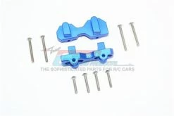 GPM Racing UDR028-B | GPM Blue Aluminium Front Shock Mounts 2Pcs