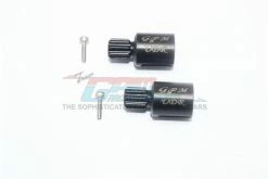 GPM Racing UDR039S-BK | GPM Hardened Steel Traxxas UDR Front Steel Drive Cup 2Pcs