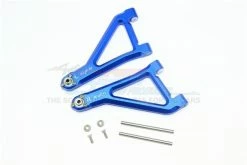 GPM Racing UDR054-B | GPM Blue Aluminium Front Upper Suspension Arms 2Pcs