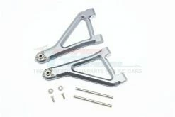 GPM Racing UDR054-S | GPM UDR Silver Aluminium Front Upper Left & Right Suspension Arms 2Pcs