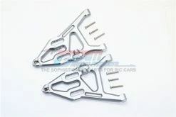 GPM Racing UDR055-S | GPM UDR Silver Aluminium Front Lower Left & Right Suspension Arms 2Pcs