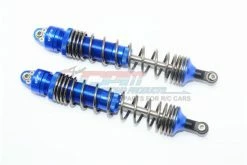 GPM Racing UDR139R-B-BEBK | GPM Blue Aluminium 139mm UDR Rear Adjustable Shocks 2Pcs