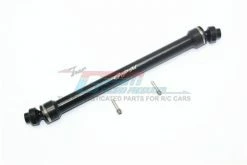 GPM Racing UDR237SN-BK | GPM Hardened Steel UDR Rear Centre Drive Shaft W/ Grub Screws