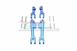 GPM Racing UDR312FR-B | GPM Blue Aluminium Front & Rear Sway Bars 4Pcs