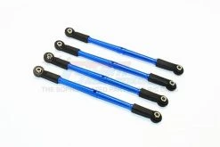 GPM Racing WR049F-R-B-BEBK | GPM Blue Aluminium Front Or Rear Lower Linkages 4Pcs