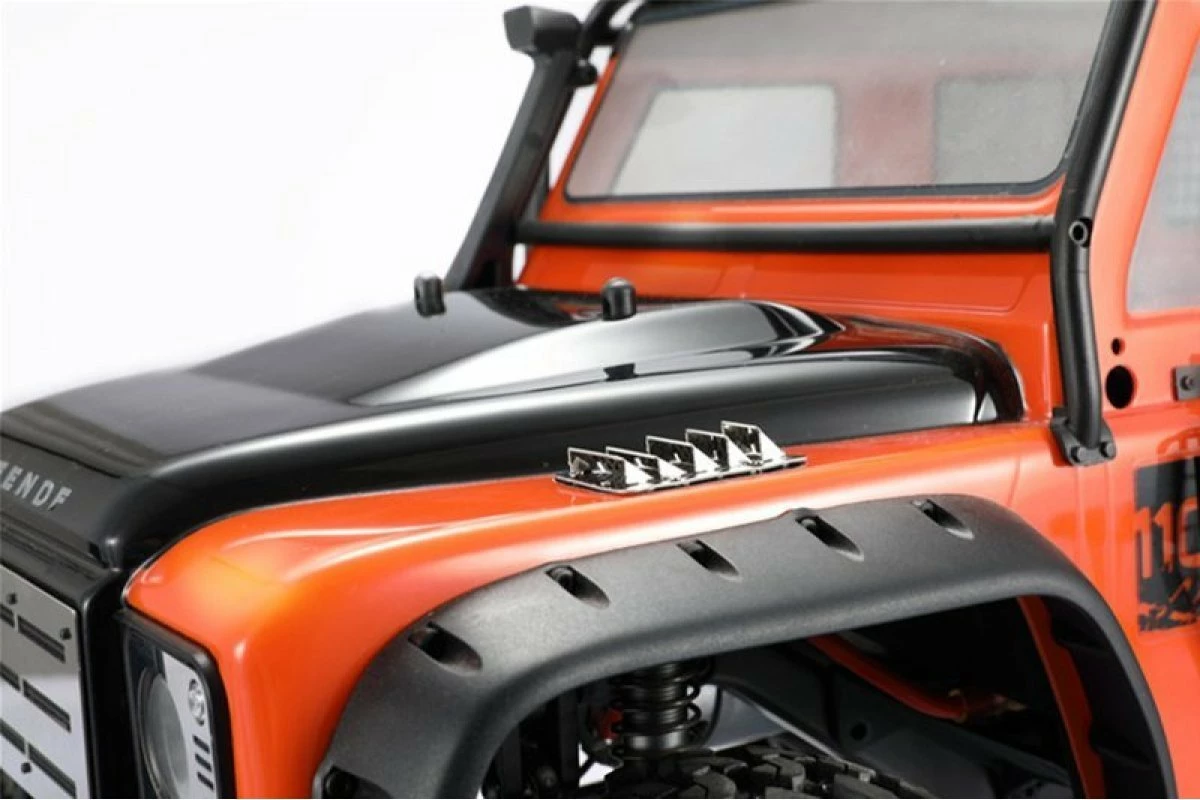 GPM Racing ZSP043-BK | GPM Black Steel TRX-4 Bonnet Vent Set Type B - Image 2
