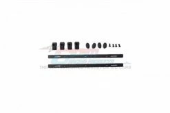 GPM Racing ZSP056-BK | GPM Black Aluminum Fixed Roof Guide Rails Set