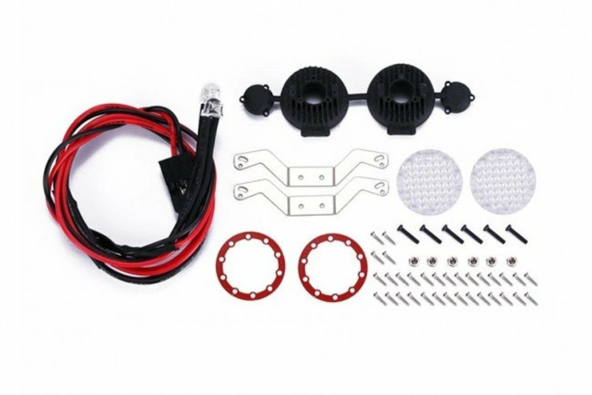 GPM Racing ZSP058-R | GPM Red Car Bumper Spotlight Set