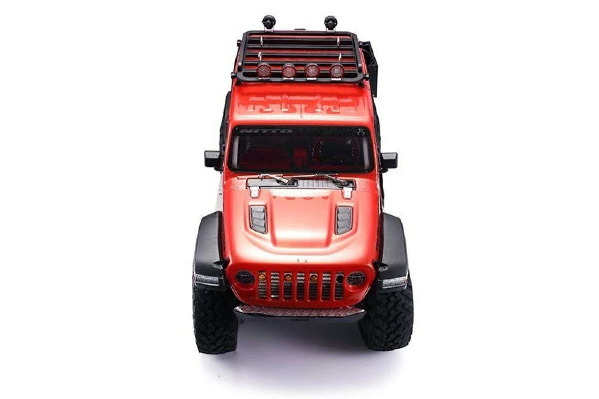 GPM Racing ZSP059A-BK | GPM Black Metal 1/10 160x155mm Roof Luggage Rack W/o Handle - Image 4