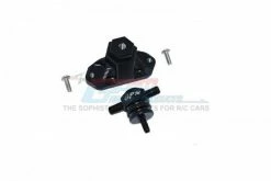 GPM Racing ZSP060-BK | GPM Black Aluminium Spare Tyre Support Mount & Tyre Lock 2Pcs
