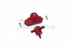 GPM Racing ZSP060-R | GPM Red Aluminium Spare Tyre Support Mount & Tyre Lock 2Pcs