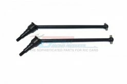 GPM Racing LU4094F-RS-BK | GPM Hardened Steel Universal CVD Drive Shafts 2Pcs