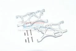 GPM Racing MAF056-S | GPM Silver Aluminium Rear Lower Suspension Arms Set