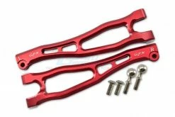 GPM Racing MAFT5407-R | GPM Red Aluminium Front Upper Arms 2Pcs