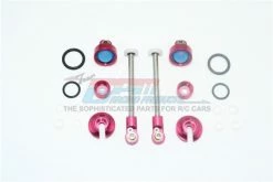 GPM Racing MAG115R-KIT-R | GPM Red Aluminum Rear Shocks Rebuild Kit