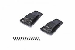GPM Racing ZSP042-BK | GPM Black Steel TRX-4 Bonnet Vent Set Type A