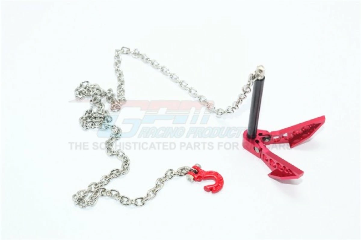 GPM Racing ZSP020-R | GPM 1/10 Crawler Ground Anchor Chain Hook